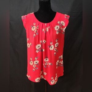 Twine & String Reversible Floral Blouse Size L